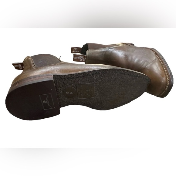 R.M Williams Craftsman Chelsea boot – caramel pull-up leather sz 8G 9 US - Picture 7 of 8